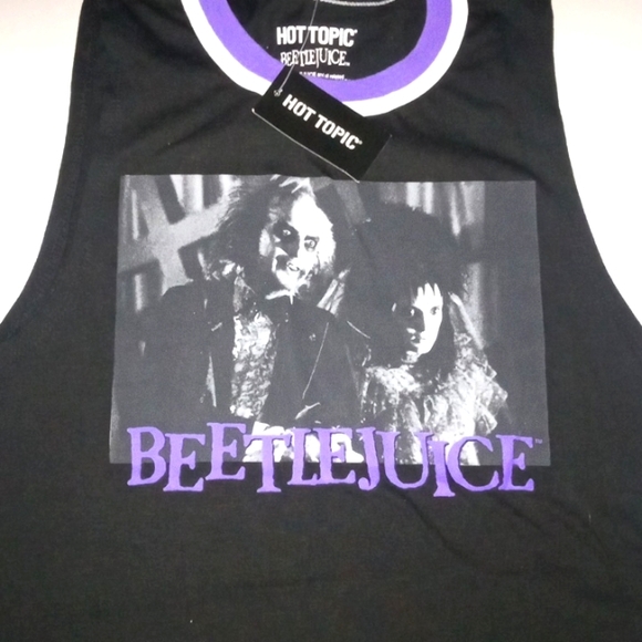 NWT Beetlejuice tank top size women's medium - Picture 4 of 6